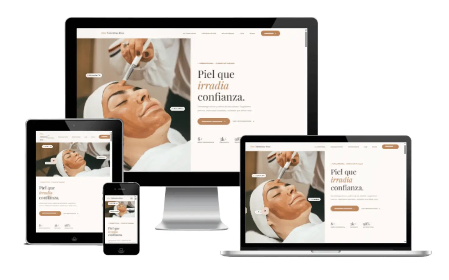 Sistema de captación para consultorio de dermatología — demo funcional
